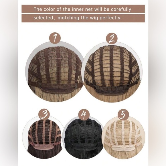 24 Inch Brown to Blonde Balayage wavy Hair Wig | Natural look - Picture 10 of 13